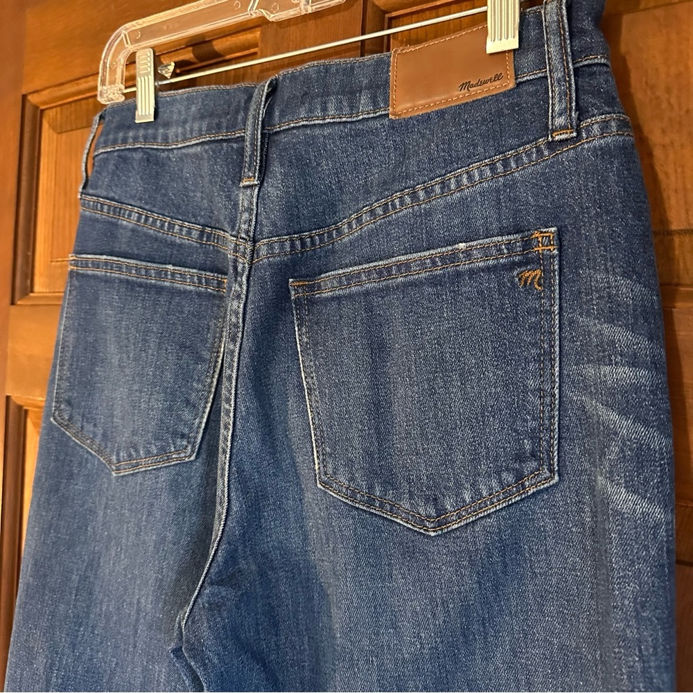 MADEWELL The High Rise Slim Boyjean 26/2 indigo denim jeans | discont’d … - Picture 7 of 14